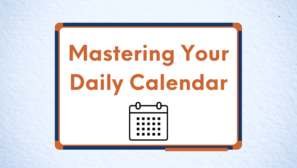Mastering Your Daily Planner
